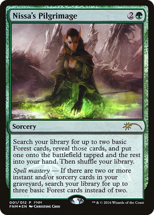 0001 Nissa's Pilgrimage P FNM Promos