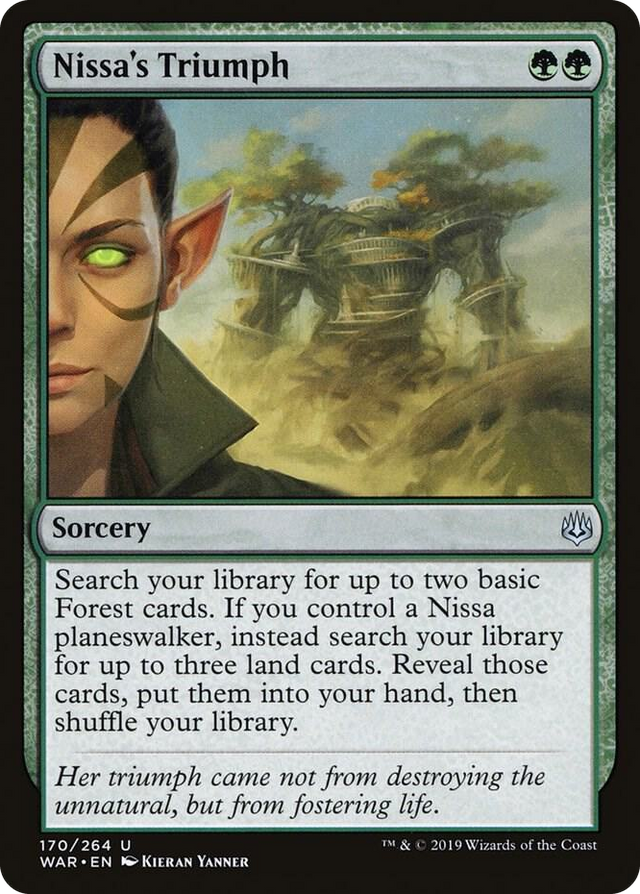 0170 Nissa's Triumph U War of the Spark