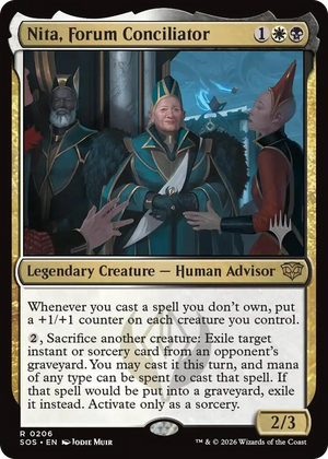 0206 Nita, Forum Conciliator R Promo Pack: Secrets of Strixhaven