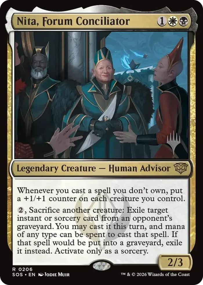 0206 Nita, Forum Conciliator R Promo Pack: Secrets of Strixhaven