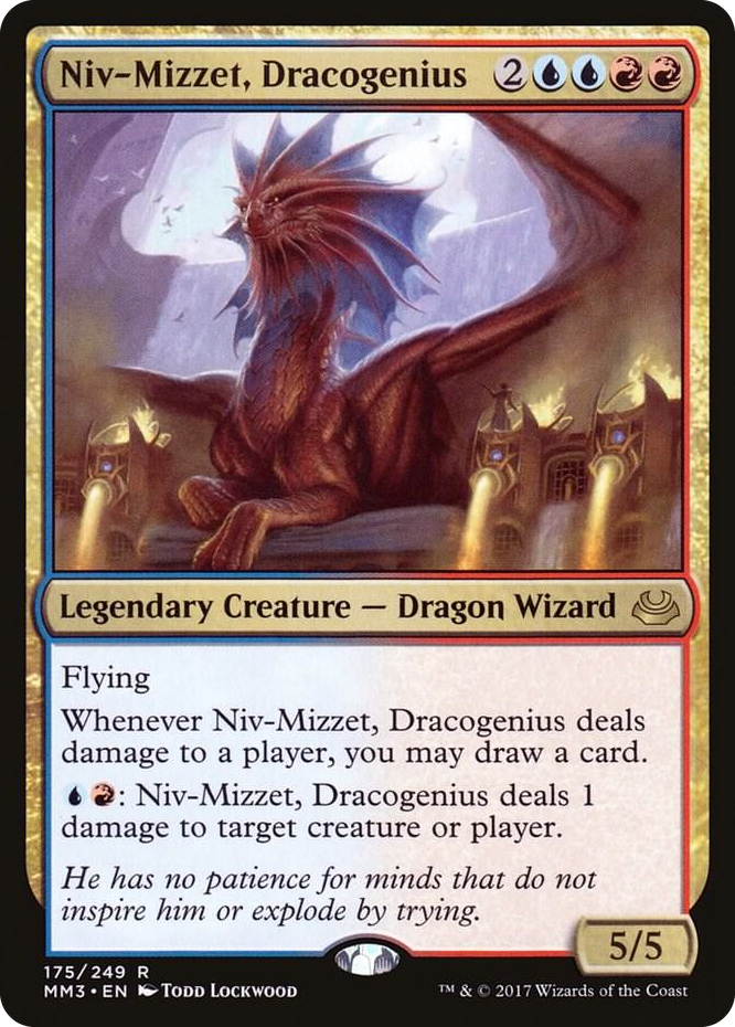 Niv-Mizzet, Dracogenius #175 R - Modern Masters 2017 Pokemon card