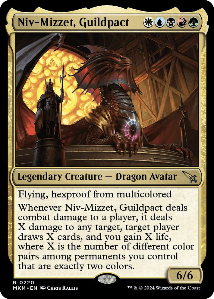 0220 Niv-Mizzet, Guildpact R Murders at Karlov Manor