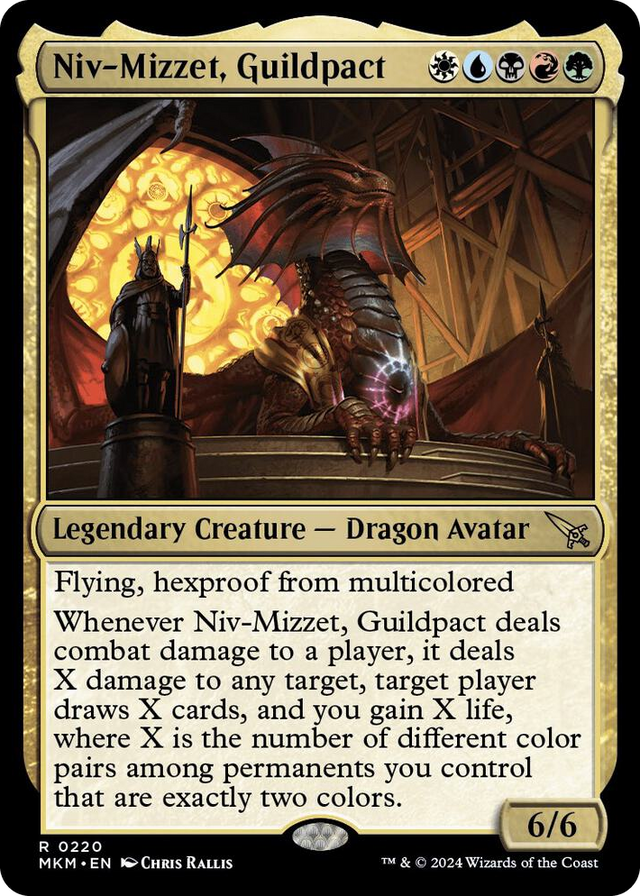0220 Niv-Mizzet, Guildpact R Murders at Karlov Manor