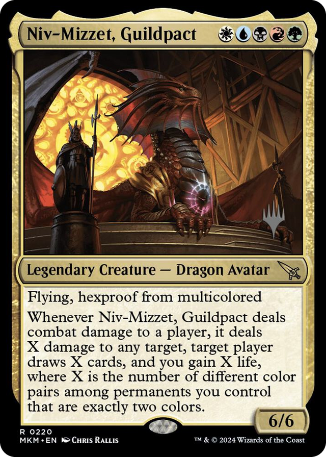 0220 Niv-Mizzet, Guildpact R Promo Pack: Murders at Karlov Manor