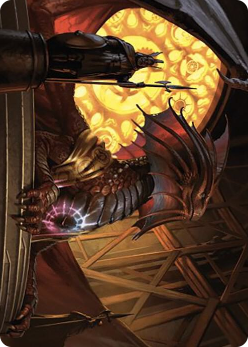 Niv-Mizzet, Guildpact Art Card (21/49) #21 S - Art Series: Murders at Karlov Manor Pokemon card