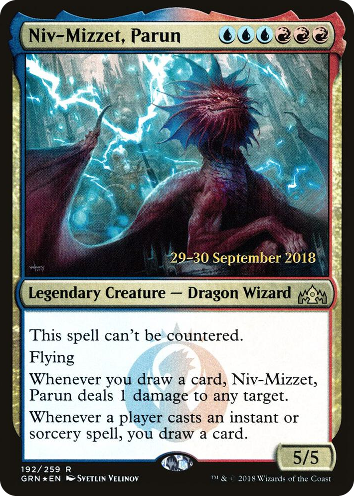 0192 Niv-Mizzet, Parun R Prerelease Cards