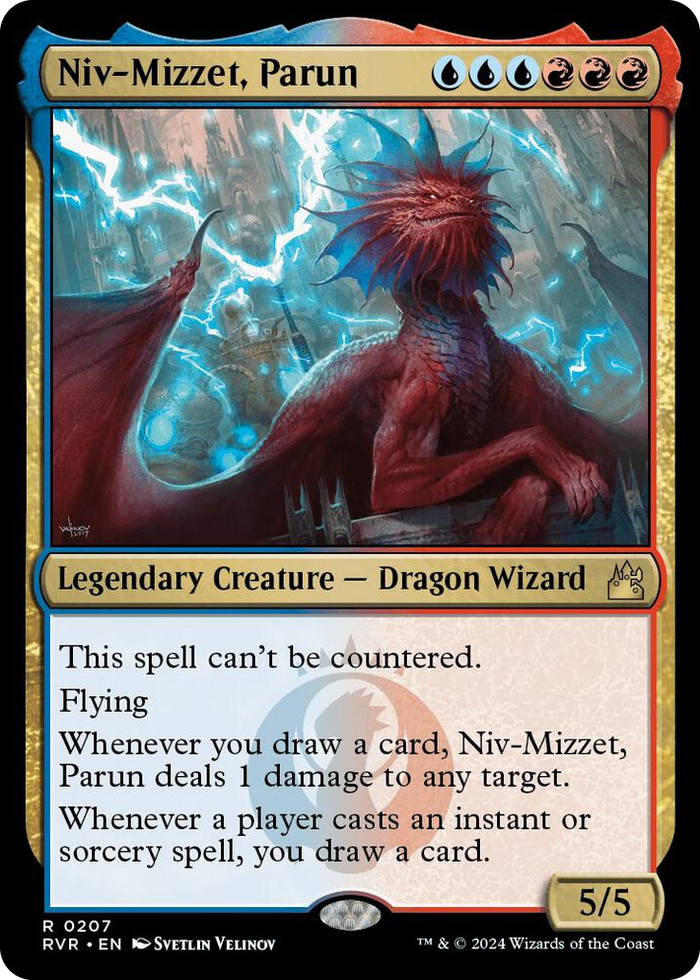 Niv-Mizzet, Parun #207 R - Ravnica Remastered Pokemon card