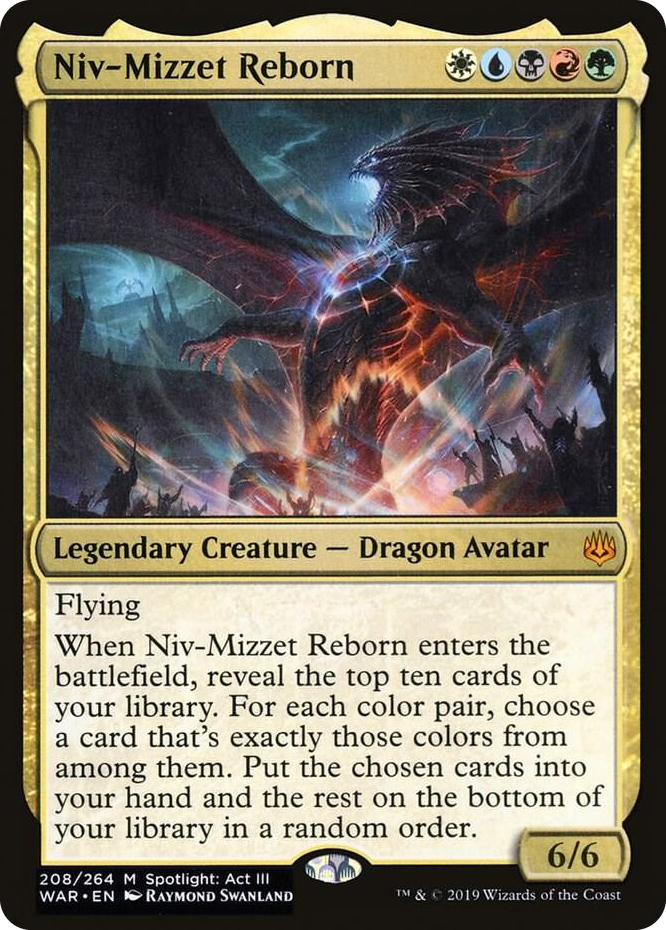 0208 Niv-Mizzet Reborn M War of the Spark