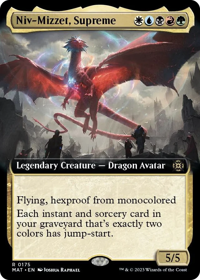 0175 Niv-Mizzet, Supreme (Extended Art) R March of the Machine: The Aftermath