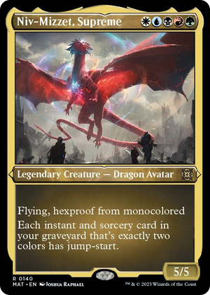 0140 Niv-Mizzet, Supreme (Foil Etched) R March of the Machine: The Aftermath