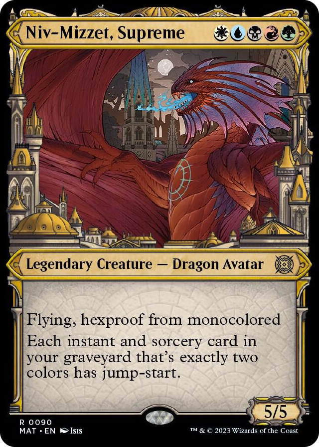 0090 Niv-Mizzet, Supreme (Showcase) R March of the Machine: The Aftermath