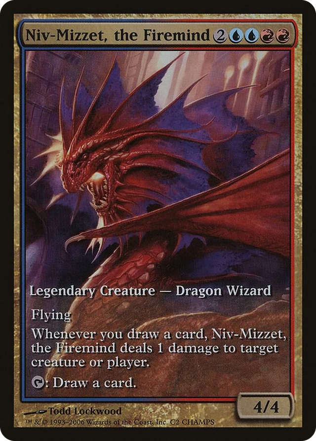 0002 Niv-Mizzet, the Firemind P Champs Promos