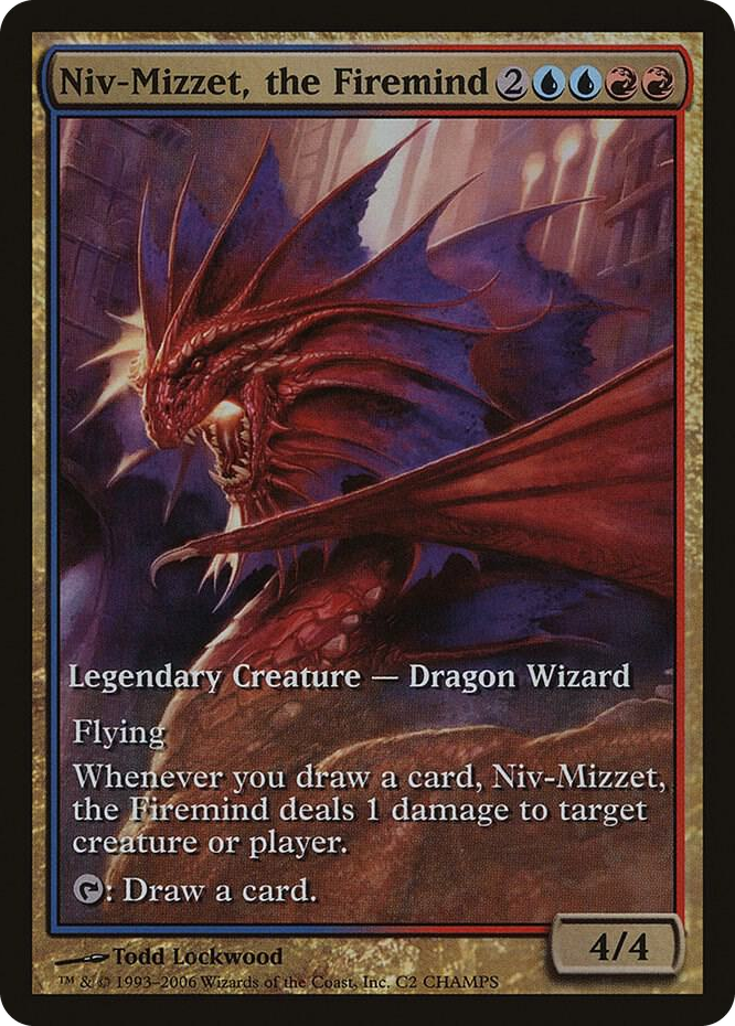 Niv-Mizzet, the Firemind #2 P - Champs Promos Pokemon card