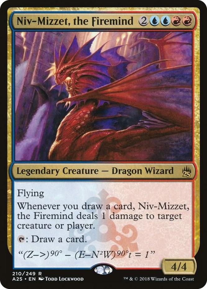 0210 Niv-Mizzet, the Firemind R Masters 25