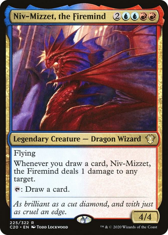 0225 Niv-Mizzet, the Firemind R Commander 2020