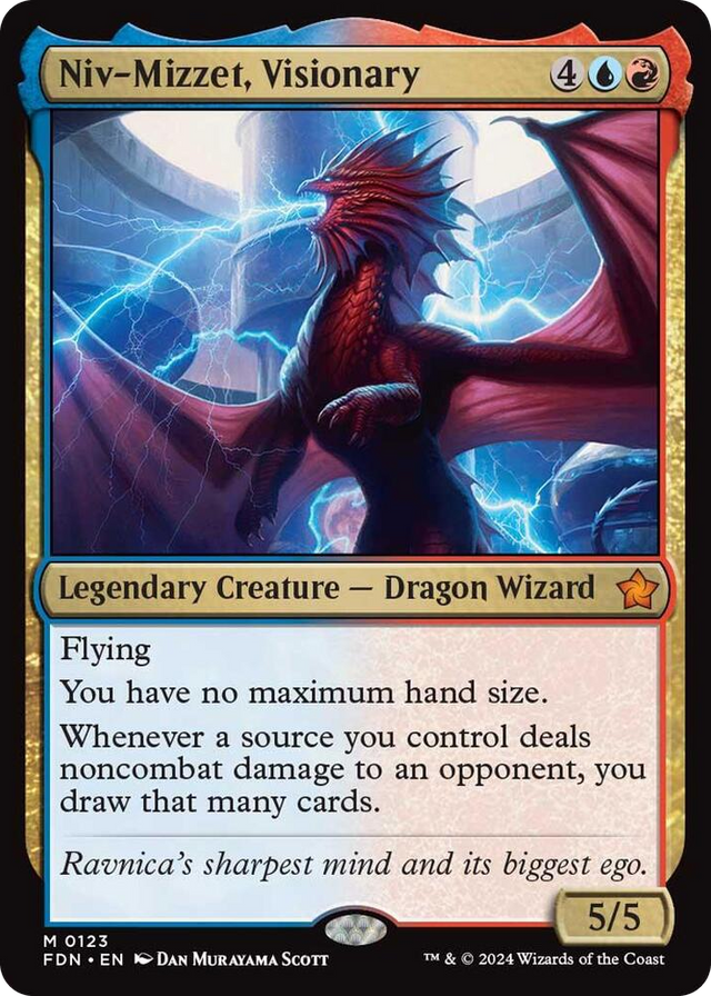 0123 Niv-Mizzet, Visionary M Foundations