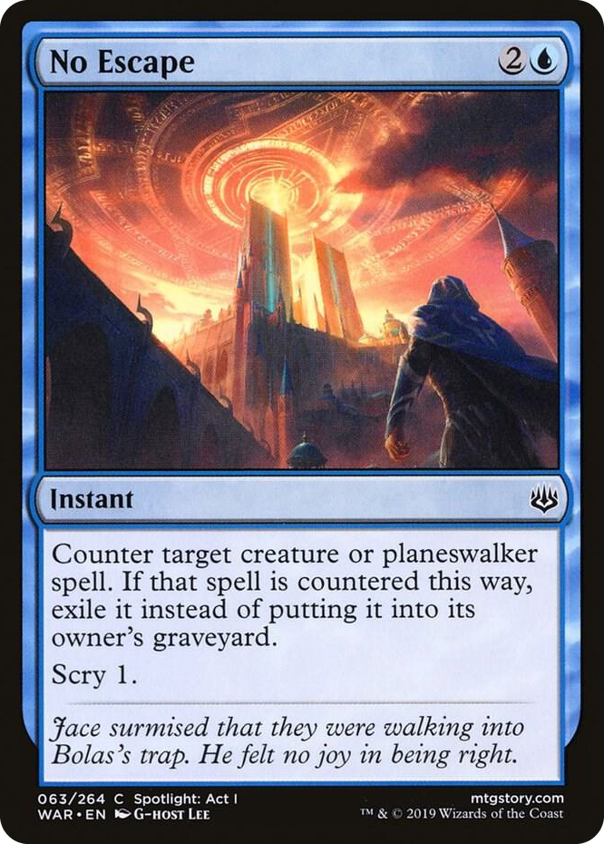 0063 No Escape C War of the Spark