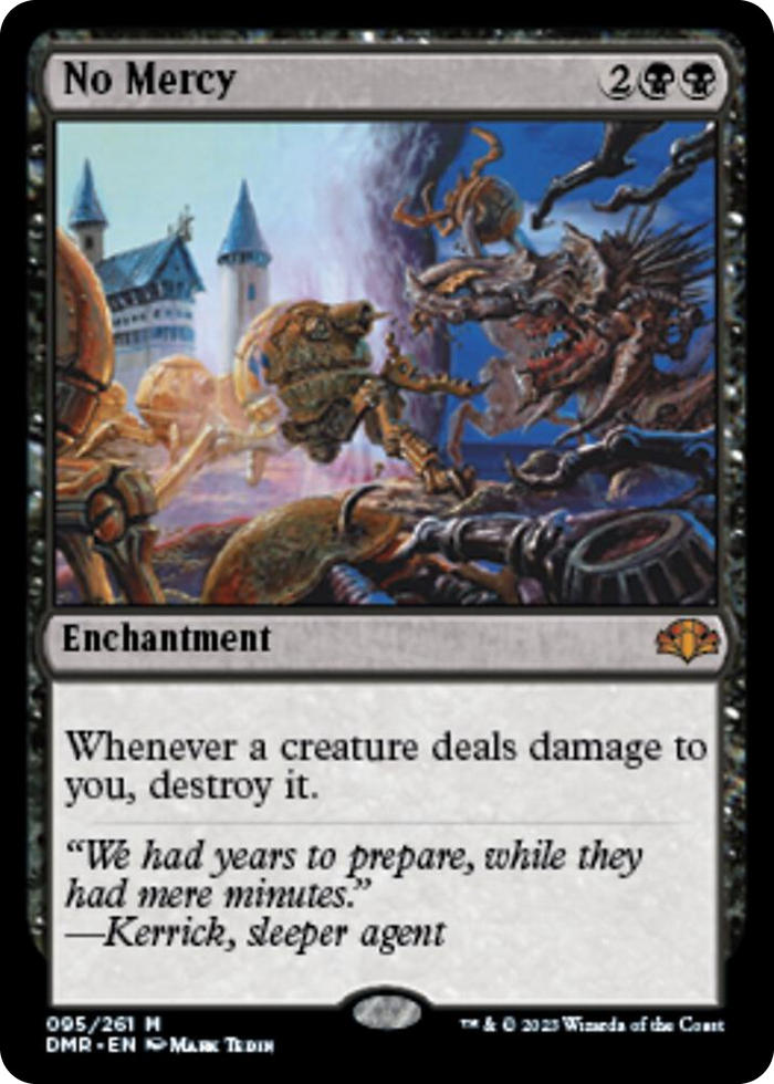 No Mercy #95 M - Dominaria Remastered Pokemon card