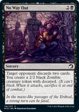 0116 No Way Out C Innistrad: Midnight Hunt