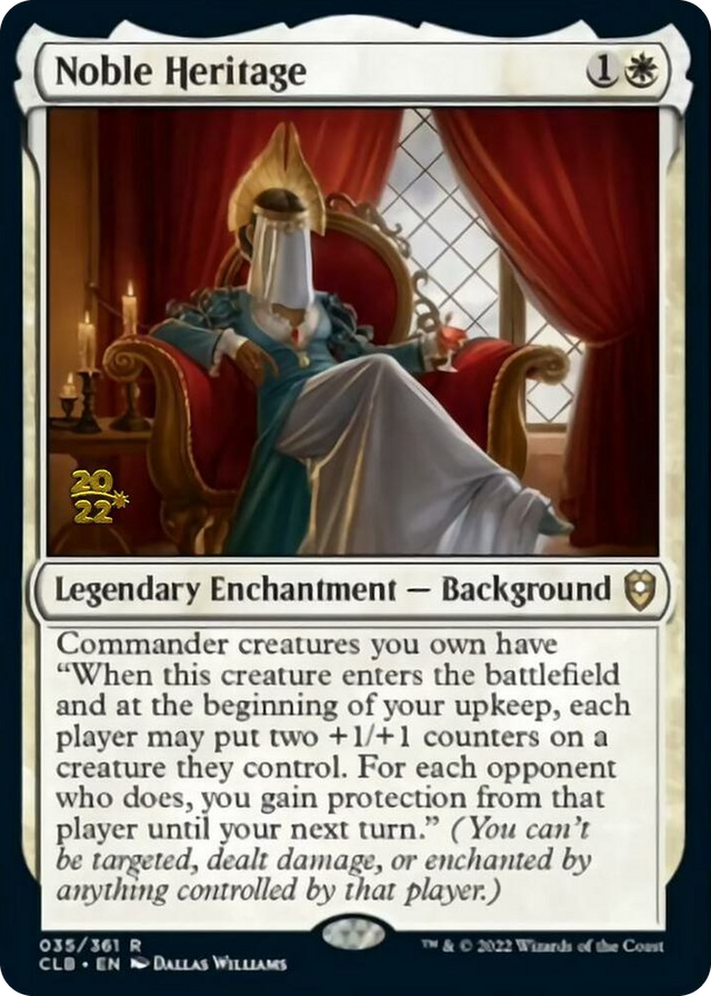 0035 Noble Heritage R Prerelease Cards