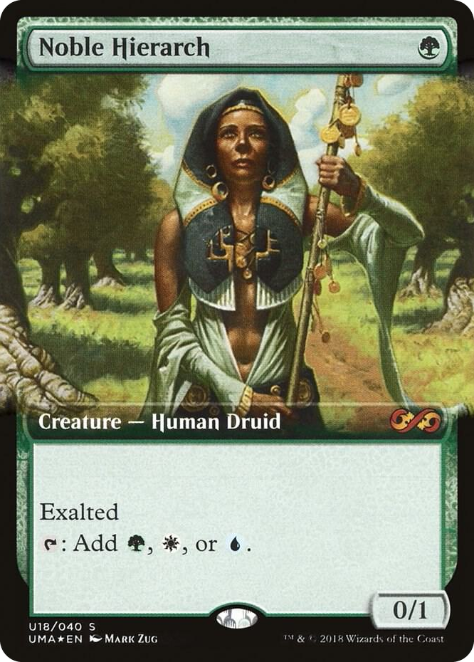 U018 Noble Hierarch S Ultimate Masters: Box Toppers