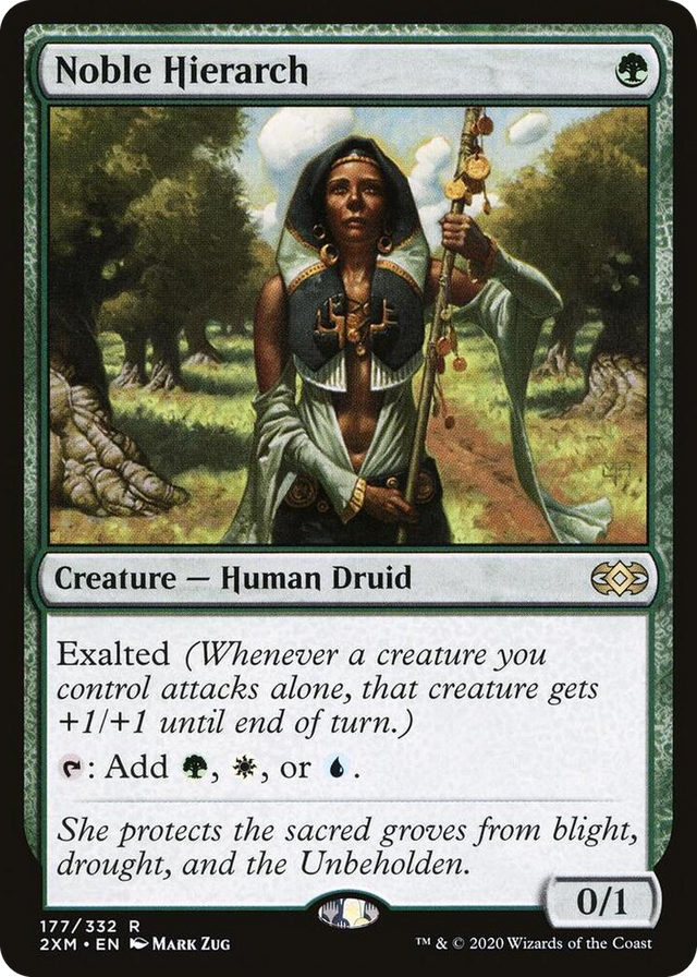 0177 Noble Hierarch R Double Masters