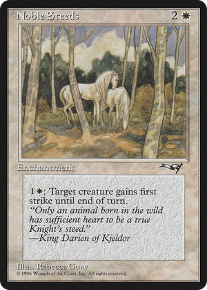 0141 Noble Steeds (Trees in Forefront) C Alliances