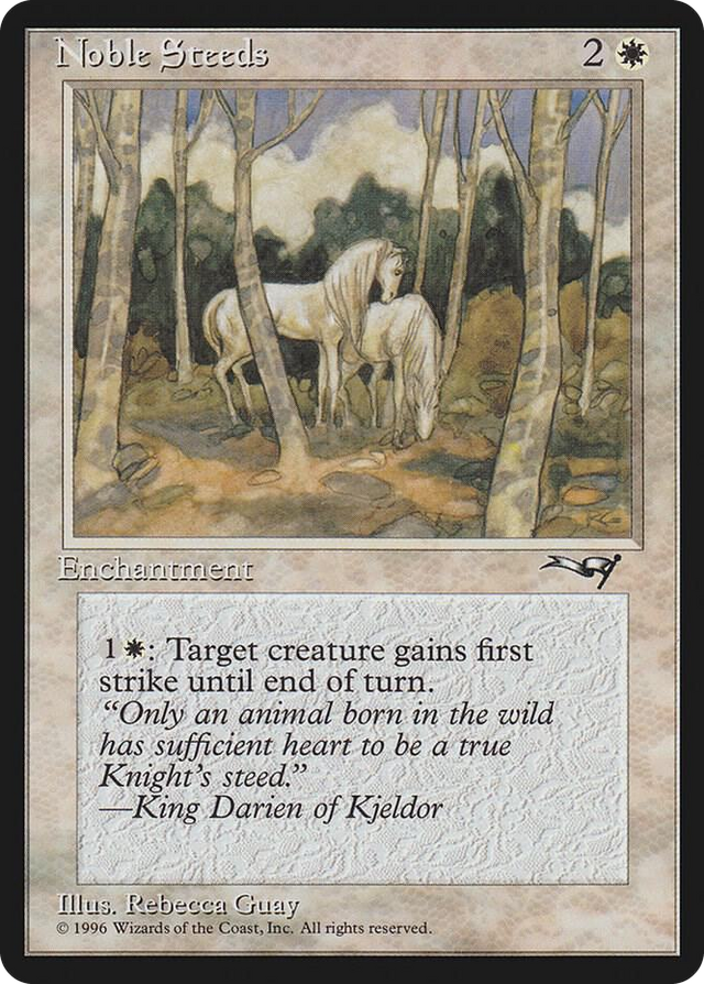 0141 Noble Steeds (Trees in Forefront) C Alliances