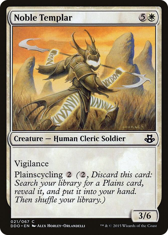 0021 Noble Templar C Duel Decks: Elspeth vs. Kiora