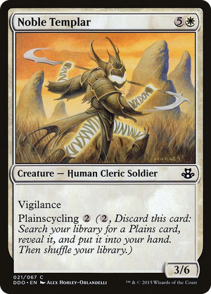 0021 Noble Templar C Duel Decks: Elspeth vs. Kiora
