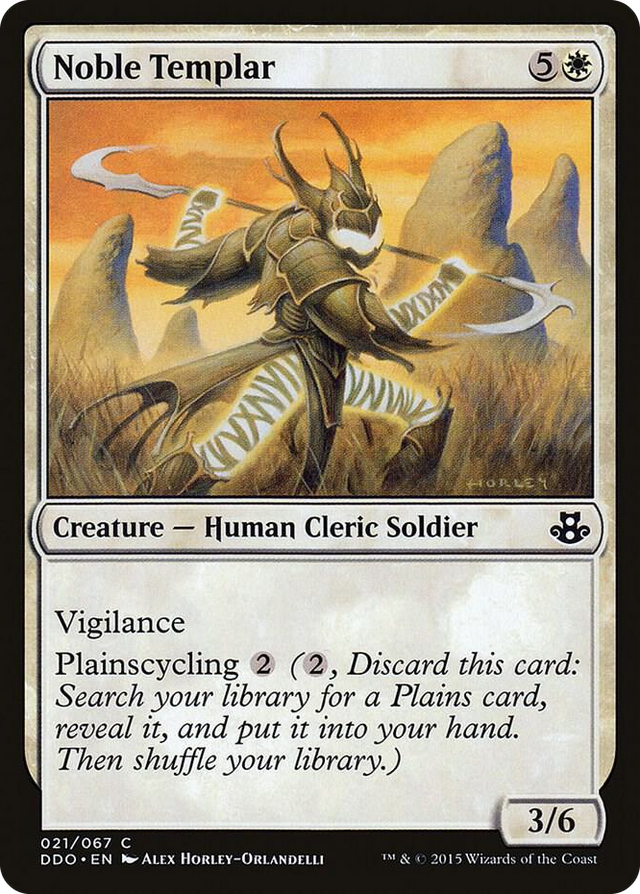 0021 Noble Templar C Duel Decks: Elspeth vs. Kiora