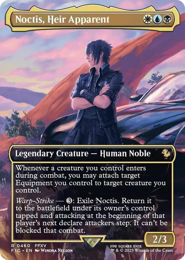 0460 Noctis, Heir Apparent (Borderless) R Commander: FINAL FANTASY