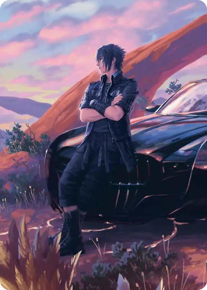 Noctis, Heir Apparent Scene Art Card #19 S - Art Series: FINAL FANTASY Pokemon card