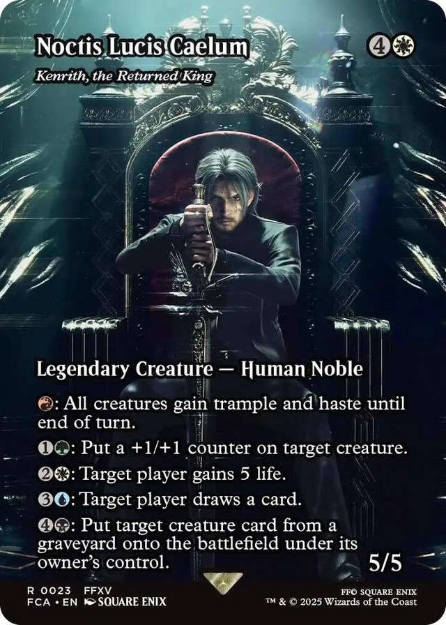 0023 Noctis Lucis Caelum - Kenrith, the Returned King (Showcase) R FINAL FANTASY: Through the Ages