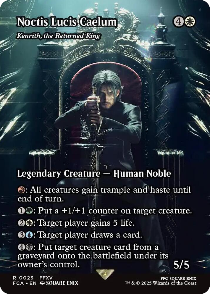 0023 Noctis Lucis Caelum - Kenrith, the Returned King (Showcase) R FINAL FANTASY: Through the Ages