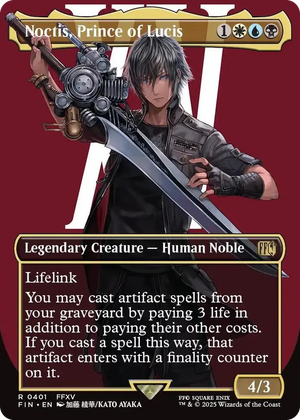 0401 Noctis, Prince of Lucis (Borderless) R FINAL FANTASY
