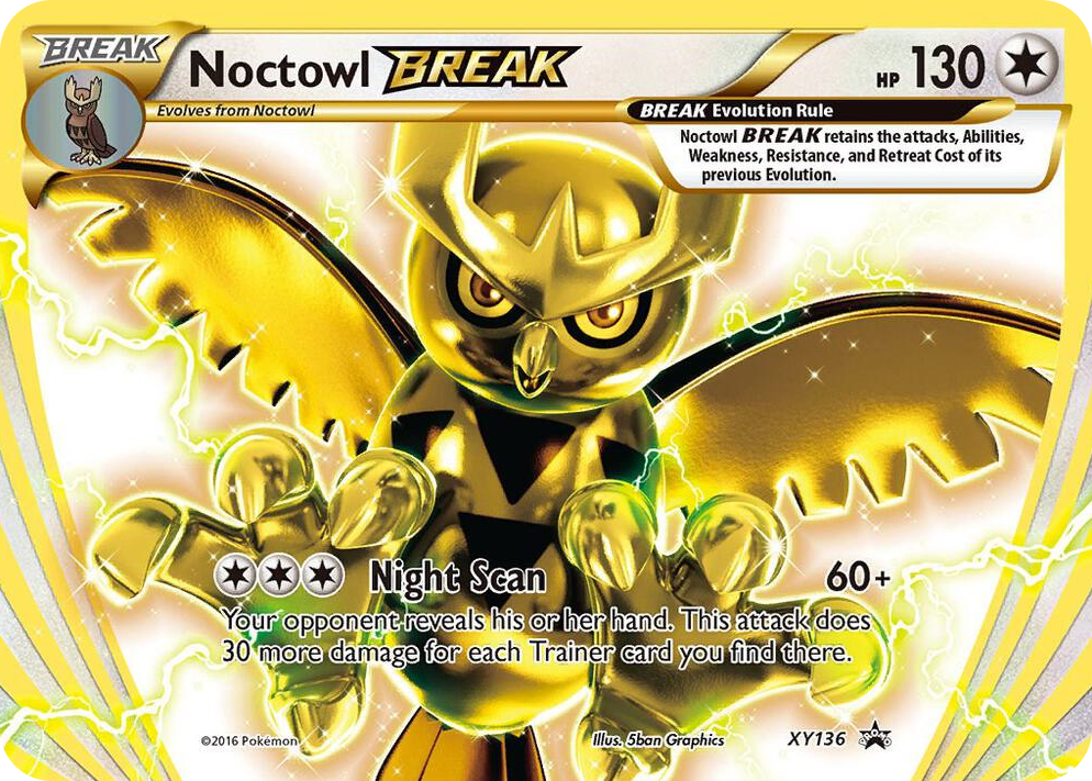 XY136 Noctowl BREAK Promo XY Promos