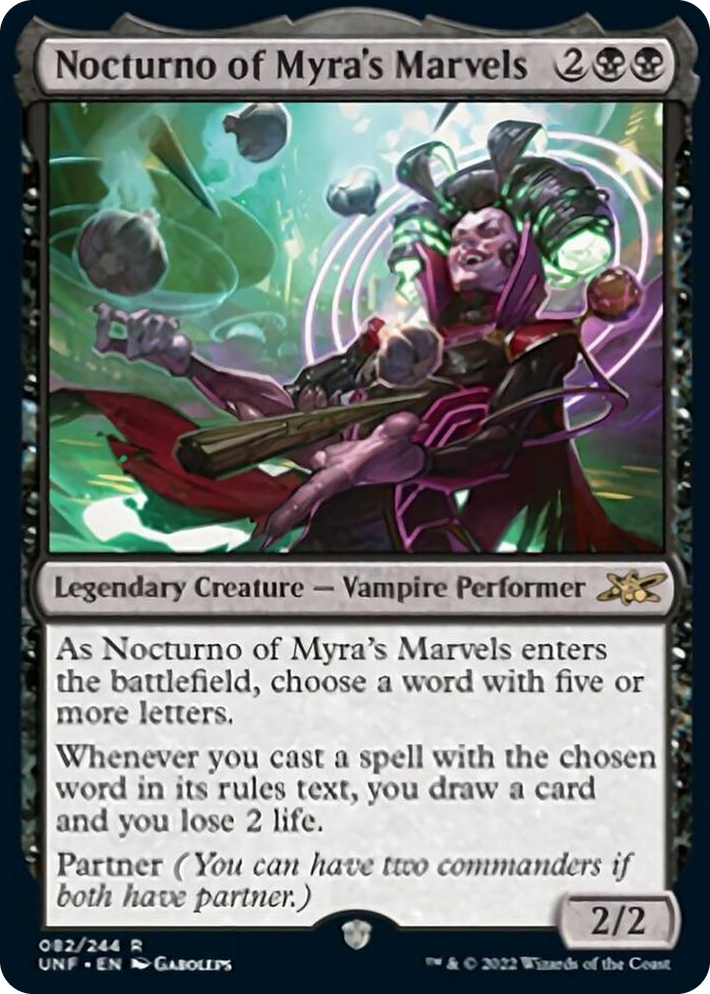 0082 Nocturno of Myra's Marvels R Unfinity