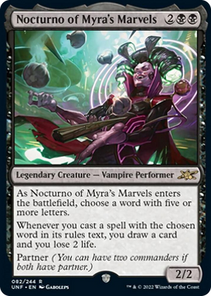 0082 Nocturno of Myra's Marvels R Unfinity