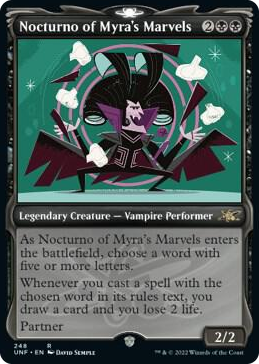 0248 Nocturno of Myra's Marvels (Showcase) R Unfinity