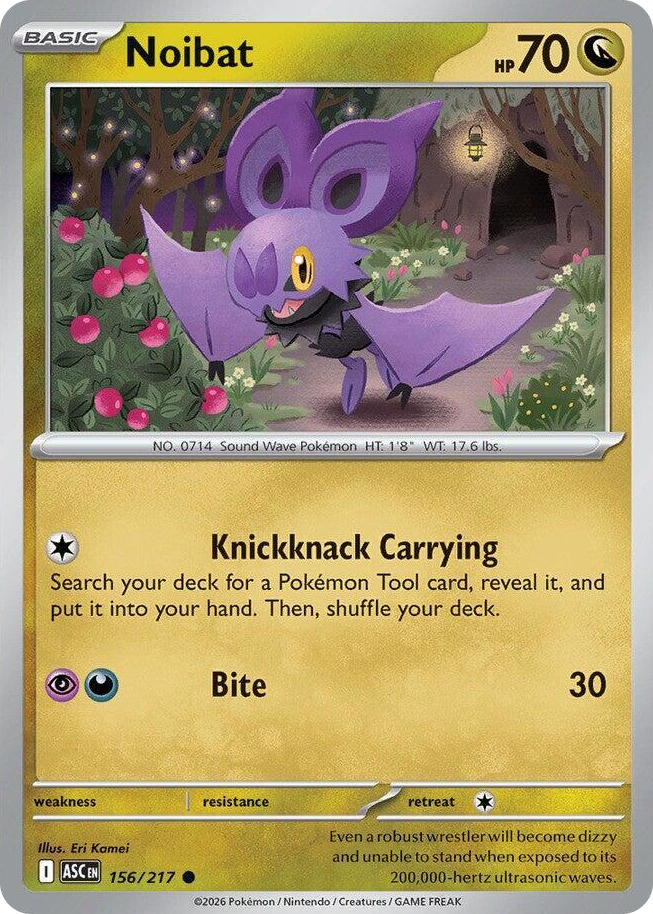 0156 Noibat Common Ascended Heroes