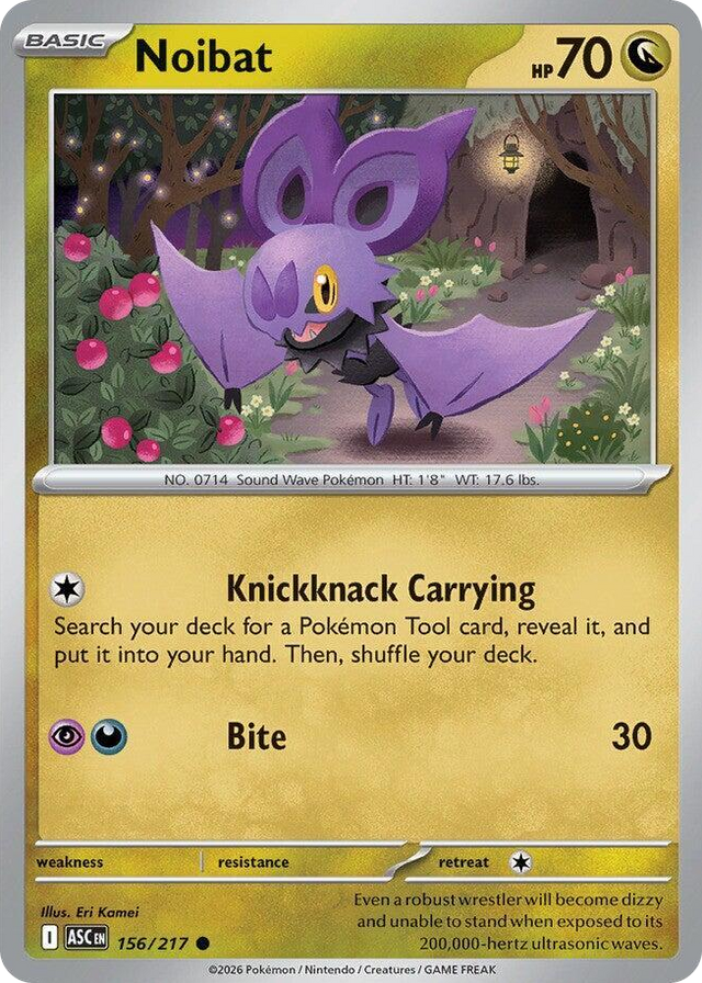 0156 Noibat Common Ascended Heroes