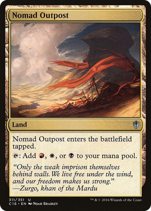 0311 Nomad Outpost U Commander 2016