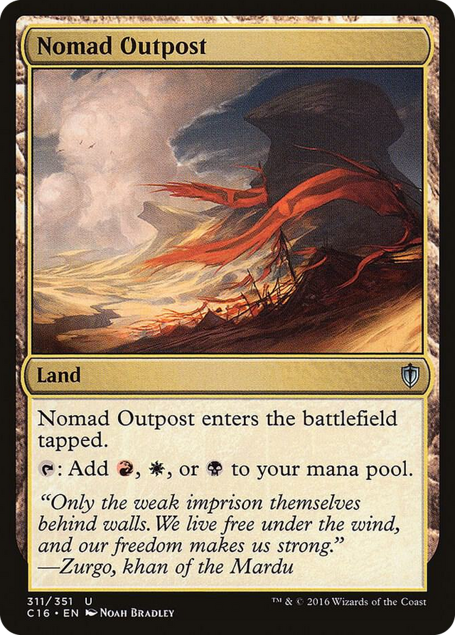 0311 Nomad Outpost U Commander 2016