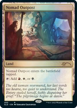 Nomad Outpost #465 R - Secret Lair Drop Series Pokemon card
