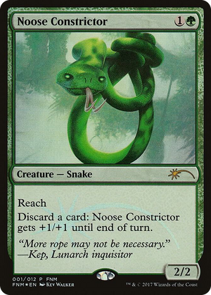 0001 Noose Constrictor P FNM Promos