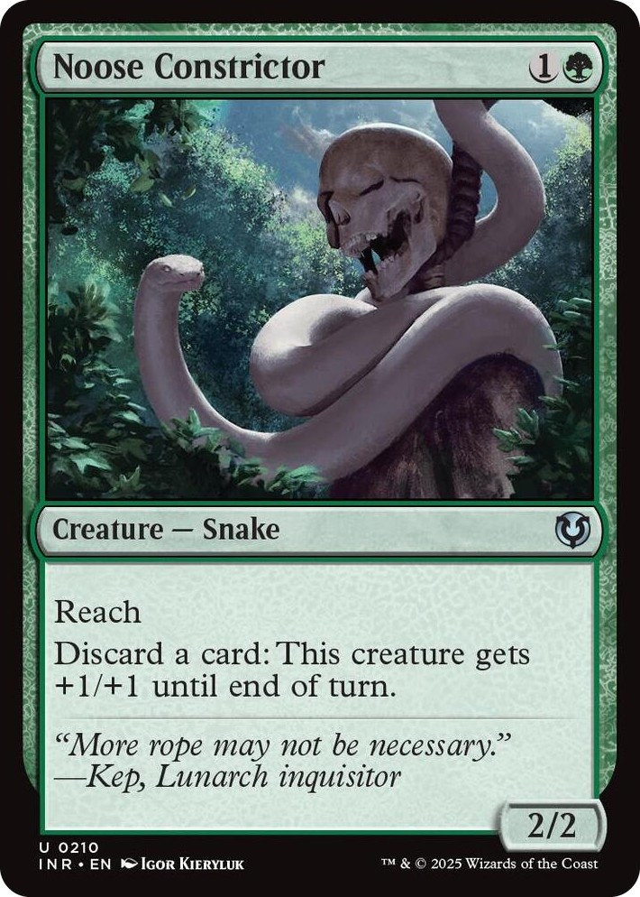 0210 Noose Constrictor U Innistrad Remastered