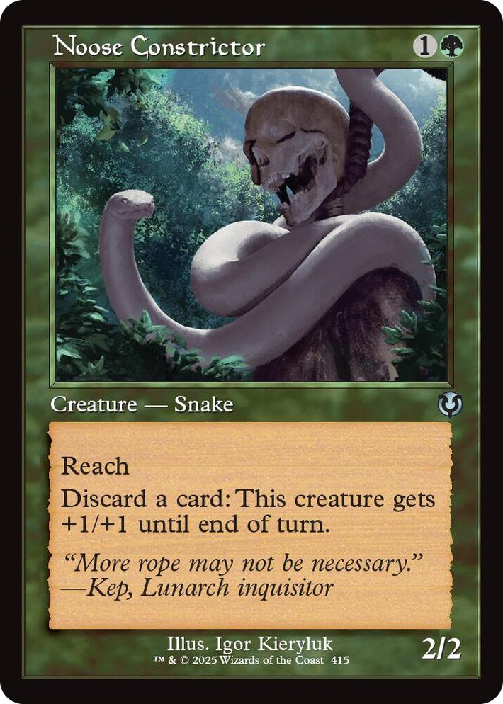 0415 Noose Constrictor (Retro Frame) U Innistrad Remastered