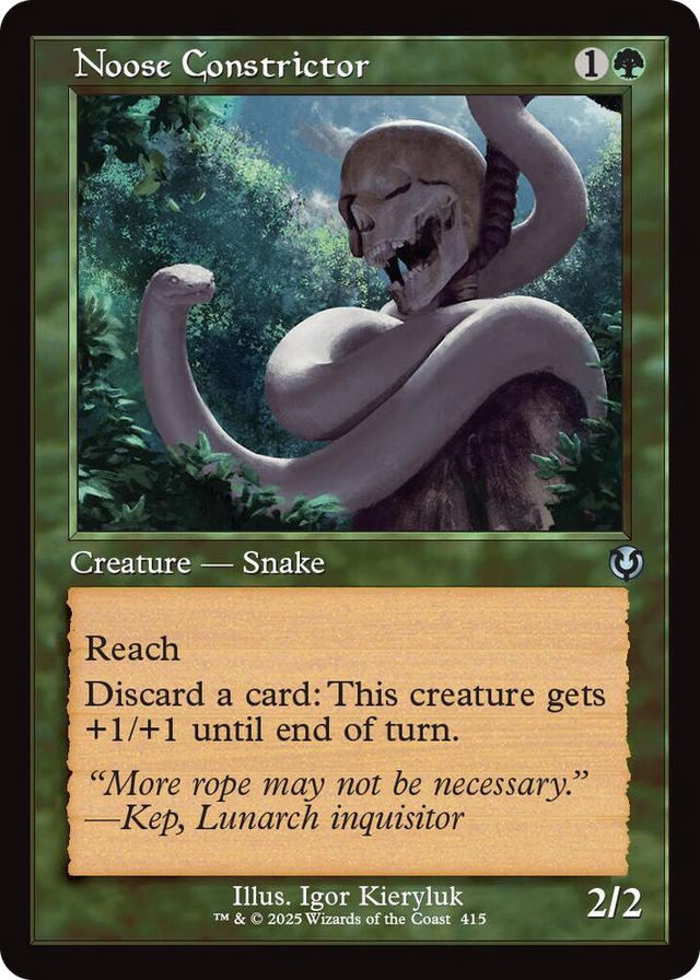 0415 Noose Constrictor (Retro Frame) U Innistrad Remastered