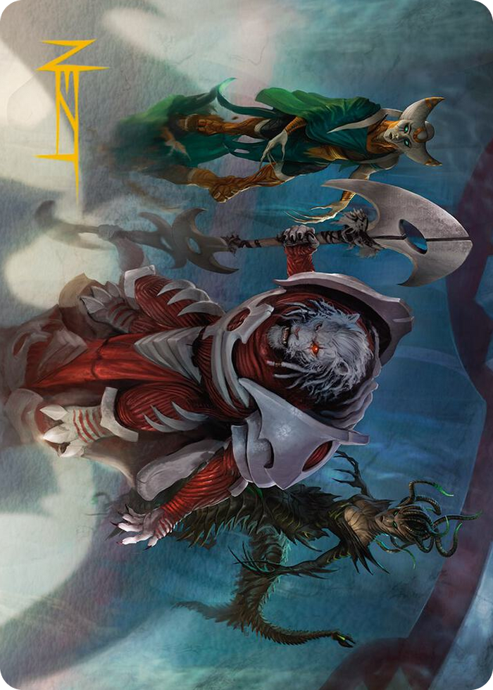 Norn's Decree Art Card (Gold-Stamped Signature) #6 S - Art Series: Phyrexia: All Will Be One Pokemon card